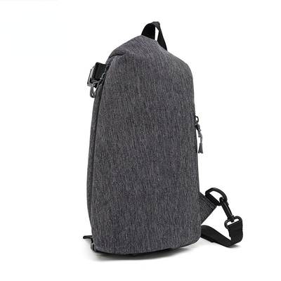 Nylon PU Anti Theft Crossbody Chest Sling Bags 19*10*31cm