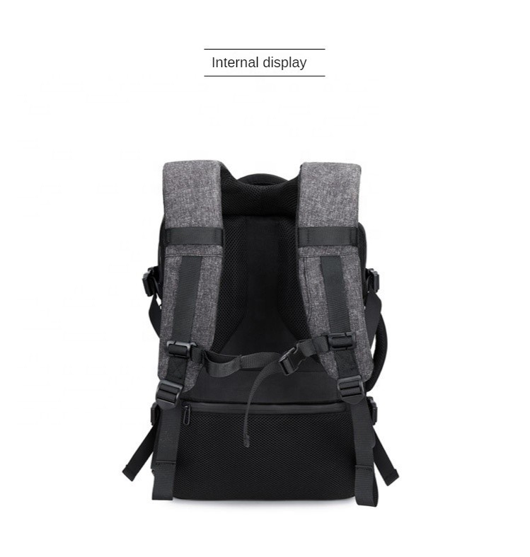 Medium Size Men Business Backpack Adjustable Shoulder Strap